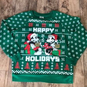 Disney holiday crewneck